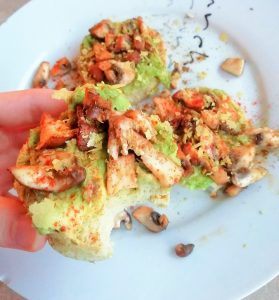 Savoury grain free mug muffin rounds Breakfast Grainfree Lunch